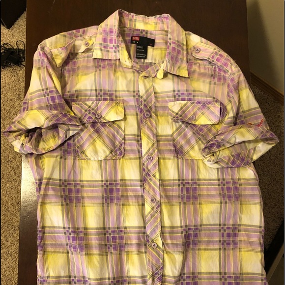 Diesel Other - Diesel Mens Button Up Short Sleeve Medium